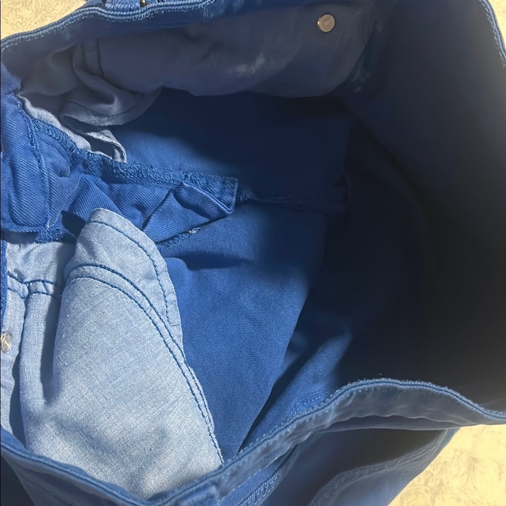 Bright Midnight Blue Lauren Jeans Co Denim Jeans Vintage excellent condition - Picture 7 of 11